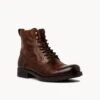 Shark Lace Up Boot -Bullboxer AU Shop Shark19wPOAO Dark Brown 1 2