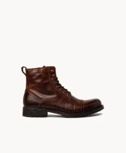 Shark Lace Up Boot -Bullboxer AU Shop Shark19wPOAO Dark Brown 2 1