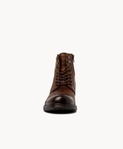 Shark Lace Up Boot -Bullboxer AU Shop Shark19wPOAO Dark Brown 3 1