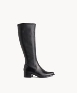 Sherrin Knee High Boot -Bullboxer AU Shop Sherrin22wSPSO Black Leather 2 1