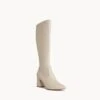 Shiraz Knee High Boot -Bullboxer AU Shop Shiraz23wSPSO Vintage Cream Leather 1 1