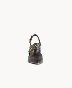 Siro Slingback Heel -Bullboxer AU Shop Siro21wMCDO Black Leather 3
