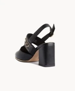 Siro Slingback Heel -Bullboxer AU Shop Siro21wMCDO Black Leather 4
