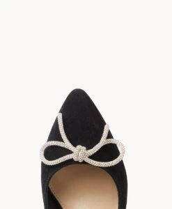 Stacy Slingback Heel -Bullboxer AU Shop Stacy21sMCDO Black Suede Sparkle 5