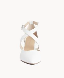 Staten Strappy Heel -Bullboxer AU Shop Staten21sMCDO White 3 1
