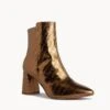 Stax Ankle Boot -Bullboxer AU Shop Stax23wMCDO Bronze Croc 1 1
