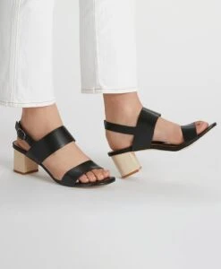 Surrey Heeled Sandal -Bullboxer AU Shop Surrey17sMNCO Black Hero 1