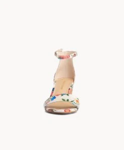 Swift Heeled Sandal 10 Swift Heeled Sandal -Bullboxer AU Shop Swift17sMCDO White Floral 3 1