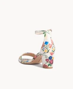 Swift Heeled Sandal 11 Swift Heeled Sandal -Bullboxer AU Shop Swift17sMCDO White Floral 4 1