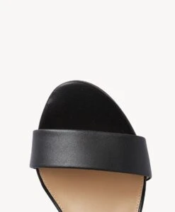 Swift Wide Barely There Sandal -Bullboxer AU Shop SwiftWide21sMCDO Black Leather 5 1