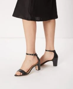 Swift Wide Barely There Sandal -Bullboxer AU Shop SwiftWide21sMCDO Black Leather 09 Ecomm 1