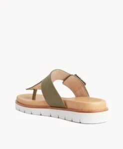 Swiss Sandal -Bullboxer AU Shop Swiss22sMCDO Olive Leather 4
