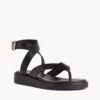 Toby Strappy Sandal -Bullboxer AU Shop Toby22sSPSO Black Leather 1