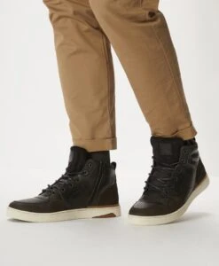 Bullboxer Traore High Top -Bullboxer AU Shop Traore21sSULO Khaki Combo ECOMM