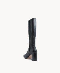 Urielle Knee High Platform Boot -Bullboxer AU Shop Urielle23wMCDO Black Leather 4