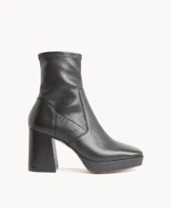 Uxton Platform Ankle Boot -Bullboxer AU Shop Uxton23wMCDO Black Leather 2