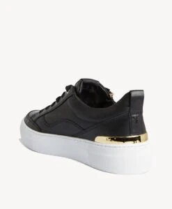 Vera Sneaker -Bullboxer AU Shop Vera W Black Leather 4 1