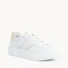Verity Sneaker -Bullboxer AU Shop Verity W White Leather Gold Leather 1