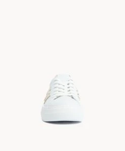 Verity Sneaker -Bullboxer AU Shop Verity W White Leather Gold Leather 3