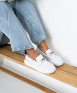 Verve Slip On -Bullboxer AU Shop Verve W White Leather 0727 WEB