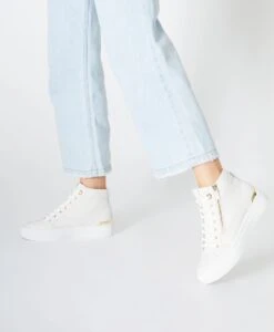 Vivian Sneaker -Bullboxer AU Shop Vivian W White Leather 7053