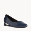 Wendy Dress Flat -Bullboxer AU Shop Wendy22sMNCO Navy Leather Navy Suede 1