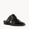 Whisper Mule -Bullboxer AU Shop Whisper22sMCDO Black Croc Black Leather 1