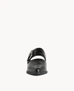 Whisper Mule 9 Whisper Mule -Bullboxer AU Shop Whisper22sMCDO Black Croc Black Leather 3
