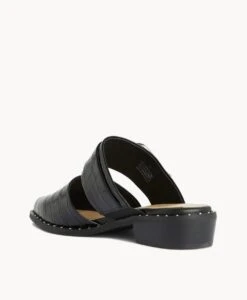 Whisper Mule 10 Whisper Mule -Bullboxer AU Shop Whisper22sMCDO Black Croc Black Leather 4