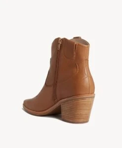 Wichita Ankle Boot -Bullboxer AU Shop Wichita23wMCDO Tan Leather 4