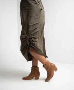 Wichita Ankle Boot -Bullboxer AU Shop Wichita23wMCDO Tan Leather6737 WEB