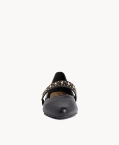 Winnie Ballet Flat -Bullboxer AU Shop Winnie22sMNCO Black Leather 3