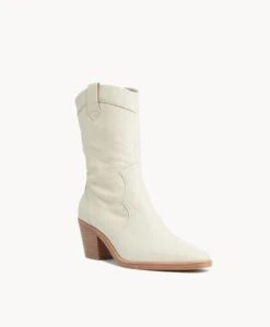 Winona Ankle Boot -Bullboxer AU Shop Winona23wMCDO Vintage Cream Leather 1 1