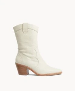 Winona Ankle Boot -Bullboxer AU Shop Winona23wMCDO Vintage Cream Leather 2 1
