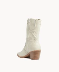 Winona Ankle Boot -Bullboxer AU Shop Winona23wMCDO Vintage Cream Leather 4 1