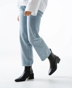 Wyatt Ankle Boot -Bullboxer AU Shop Wyatt Black Leather 2797 WEB