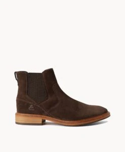 Bullboxer Matakana Chelsea Boot -Bullboxer AU Shop matakana22sSULO dark brown suede 2