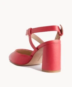 Sando Heel -Bullboxer AU Shop sando22sMCDO magenta leather 4 2