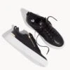 Vera Sneaker -Bullboxer AU Shop vera W black Leather 4 Hero 1